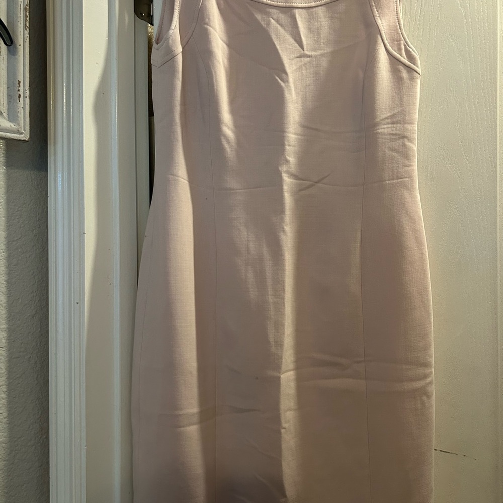 Elegant light pink Sleeveless Dress